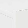 vidaXL Floating Nightstands 2 pcs High Gloss White 40x30x15 cm Engineered Wood
