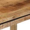 vidaXL Dining Table 110x55x75 cm Solid Wood Mango