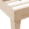 vidaXL Bookcase Bed without Mattress 160x200cm Solid Wood Pine