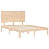 vidaXL Bed Frame without Mattress 140x200 cm Solid Wood Pine
