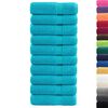 vidaXL Premium Hand Towels SOLUND 10 pcs Turquoise 50x100 cm 600 gsm