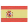 vidaXL Spain Flag and Pole 6.23 m Aluminium