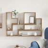 vidaXL Wall Cube Other Artisan oak 96 x 12 x 64 cm Engineered wood