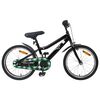vidaXL Kids Bike 18 Inches for 5-7 Years Old Black