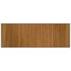 vidaXL Rug Rectangular Brown70x200 cm Bamboo