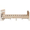 vidaXL Bed Frame without Mattress 140x190 cm Solid Wood Pine