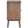 vidaXL Bedside Cabinet 40x30x53 cm Solid Teak Wood