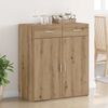vidaXL Storage Cabinet Artisan oak 80 x 42.5 x 93.5 cm Engineered wood