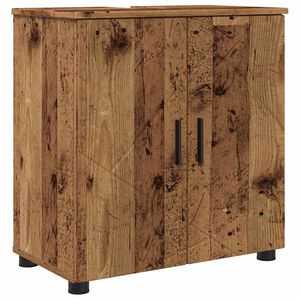 vidaXL Bathroom Cabinet with Storage Old Wood 61 x 35 x 64 cm