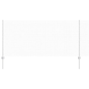 vidaXL Welded Wire Fence with Post 10 x 1 m (W x H)