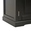 vidaXL TV Cabinet Black 120x30x40 cm Wood