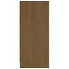 vidaXL Sideboard Honey Brown 70x33x76 cm Solid Pinewood