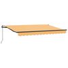 vidaXL Retractable Awning Sand 3.5 x 2 m Fabric