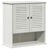 vidaXL Bathroom Cabinet VIGO White and Antique White