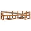 vidaXL Outdoor Sofa Set 5 pcs Natural