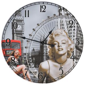 vidaXL Vintage Wall Clock 60 cm