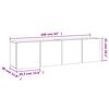 vidaXL TV Cabinets Wall-mounted 2 pcs White 80x30x41 cm