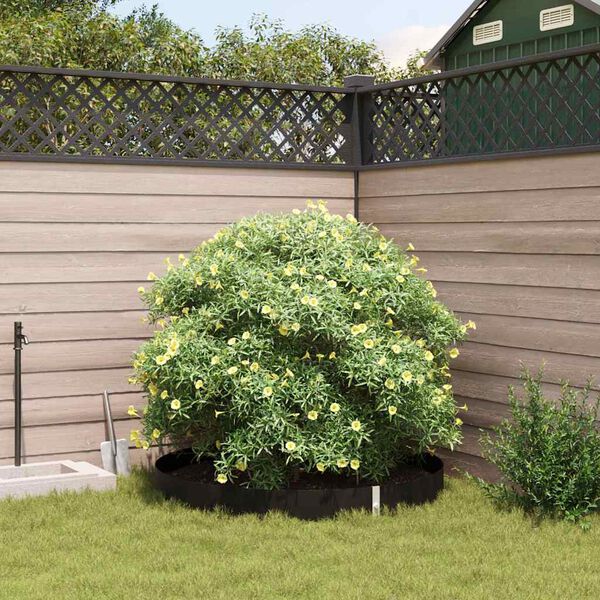 vidaXL Root Barrier Black 0.7 x 10 m Polyethylene