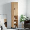 vidaXL Highboard Sonoma Oak 34.5x34x180 cm Engineered Wood