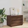 vidaXL Storage Cabinet Brown Oak 80 x 48 x 57 cm Engineered Wood