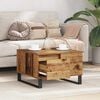vidaXL Coffee Table Old Wood 55 x 55 x 36.5 cm Engineered Wood