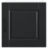 vidaXL Kitchen Cabinet with Door Black 40 x 31 x 40 cm Engineered Wood