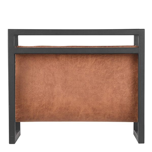 LABEL51 Magazine Rack 45x20x38 cm Cognac