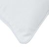 vidaXL Pillow White 40 x 60 cm Cotton and Polyester