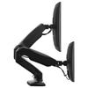 vidaXL TV Monitor Desk Mount 13"-27" with Gas Spring Dual Arm