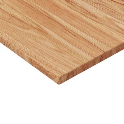vidaXL Square Table Top Light Brown 60x60x1.5cm Treated Solid Wood Oak