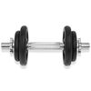 vidaXL 14 Piece Dumbbell Set 20 kg Cast Iron