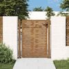 vidaXL Garden Gate 100x125 cm Corten Steel Square Design