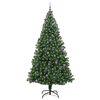vidaXL Artificial Christmas Tree with 300 LEDs with Stand Green 240 cm