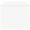 vidaXL Coffee Table White 80 x 50 x 40 cm Engineered Wood