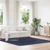 vidaXL Shaggy Rug High Pile NAVARRA Navy 240x240 cm Polyester
