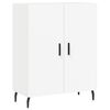 vidaXL Highboard White 69.5x34x180 cm Engineered Wood