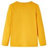 Kids' T-shirt with Long Sleeves Ochre 104