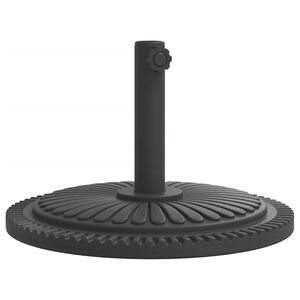 vidaXL Parasol Base for &Oslash;38 / 48 mm Poles 12 kg Round