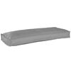 vidaXL Pallet Cushion Set 2 pcs Grey 100 x 40 x 8 cm Oxford fabric