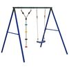 vidaXL Outdoor Swing Set with Swing and Disc Swing