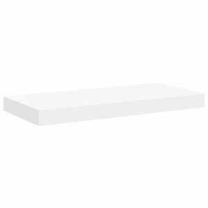 vidaXL Floating Wall Shelf White 50x23x3.8 cm MDF