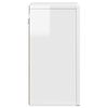 vidaXL Hanging Cabinet with Shelf High Gloss White 60 x 20 x 40 cm