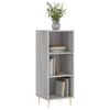 vidaXL Sideboard Grey Sonoma 34.5x32.5x90 cm Engineered Wood