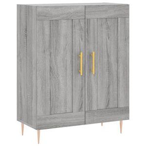 vidaXL Sideboard Grey Sonoma 69.5x34x90 cm Engineered Wood