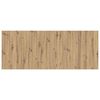 vidaXL Headboard with Cabinet 3 pcs Artisan Oak Engineered Wood
