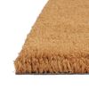 vidaXL Door Mat Natural 90x150 cm Tufted Coir