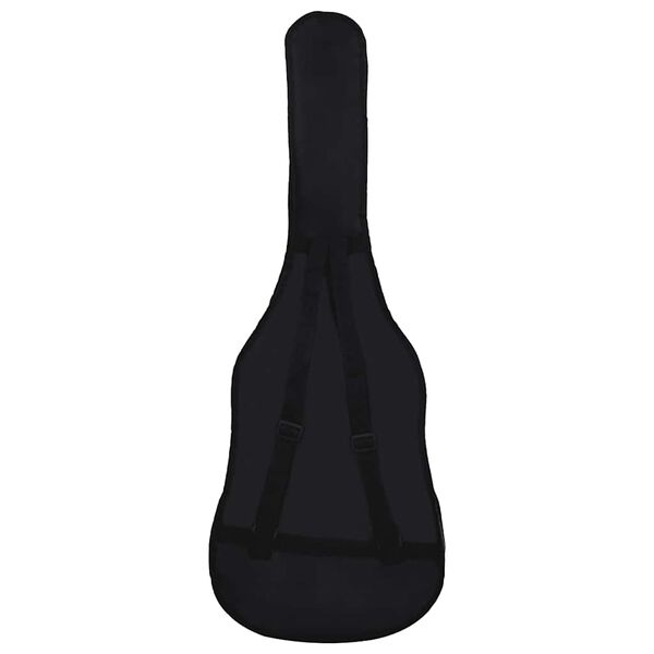 vidaXL Guitar Bag for 4/4 (39") Classical Guitar Black 100x37 cm Fabric