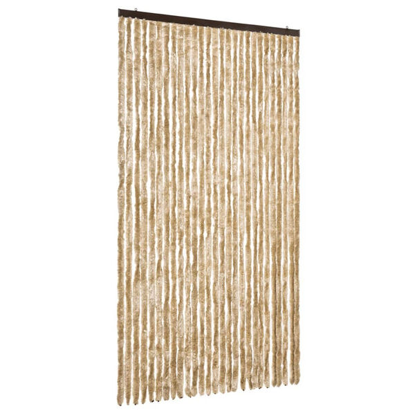 vidaXL Insect Curtain Beige 118x220 cm Chenille