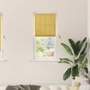 vidaXL Window Blinds & Shades Other Manual Yellow Bamboo