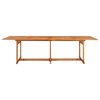 vidaXL Garden Dining Table 280x90x75 cm Solid Acacia Wood